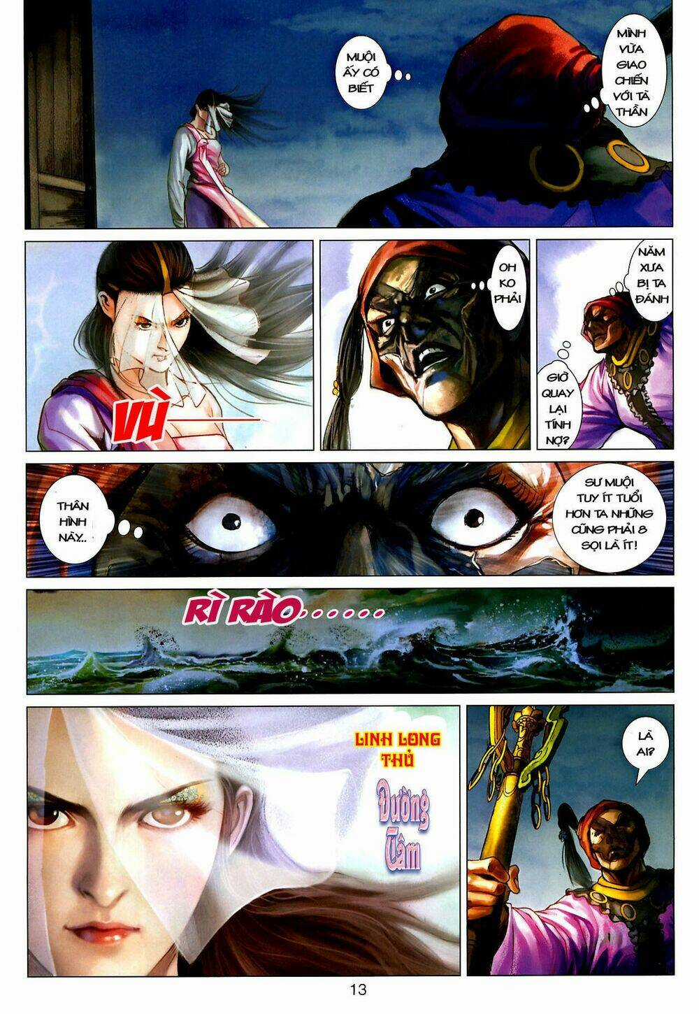 Thần Chưởng Long Kiếm Phi - Chapter 22 - Trang 13