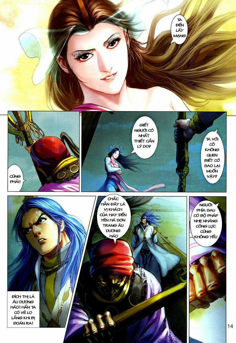 Thần Chưởng Long Kiếm Phi - Chapter 22 - Trang 14