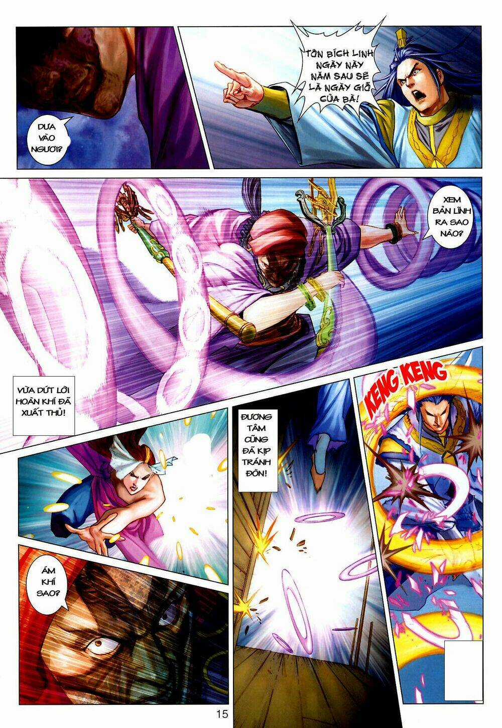 Thần Chưởng Long Kiếm Phi - Chapter 22 - Trang 15