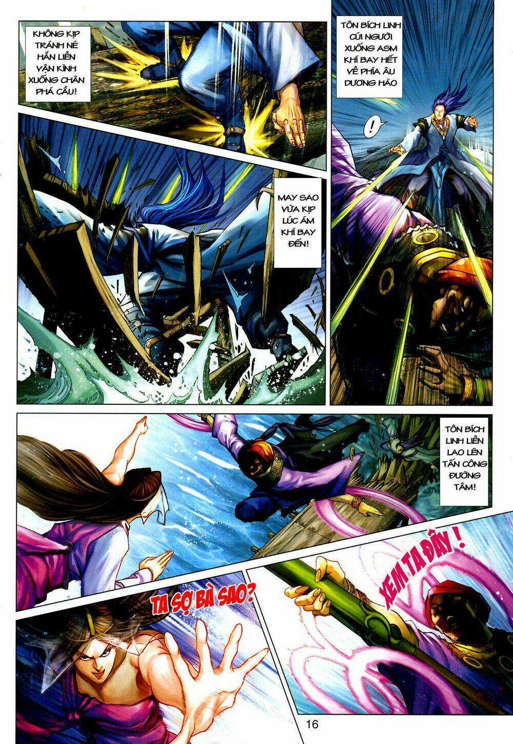 Thần Chưởng Long Kiếm Phi - Chapter 22 - Trang 16