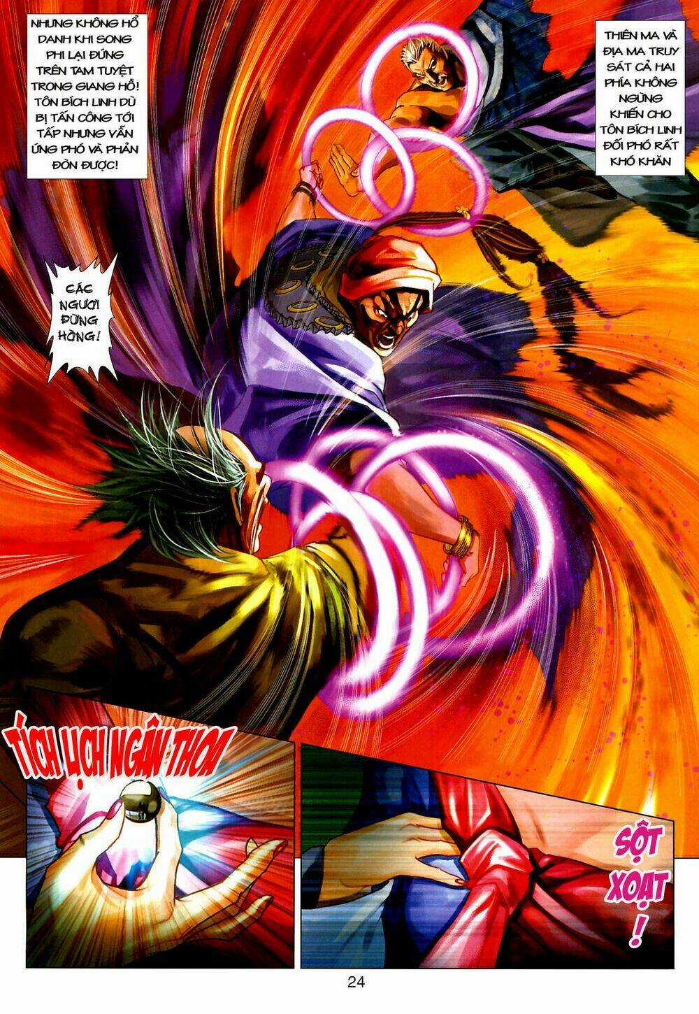 Thần Chưởng Long Kiếm Phi - Chapter 22 - Trang 23