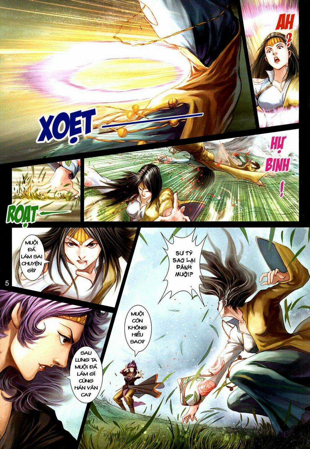 Thần Chưởng Long Kiếm Phi - Chapter 22 - Trang 5