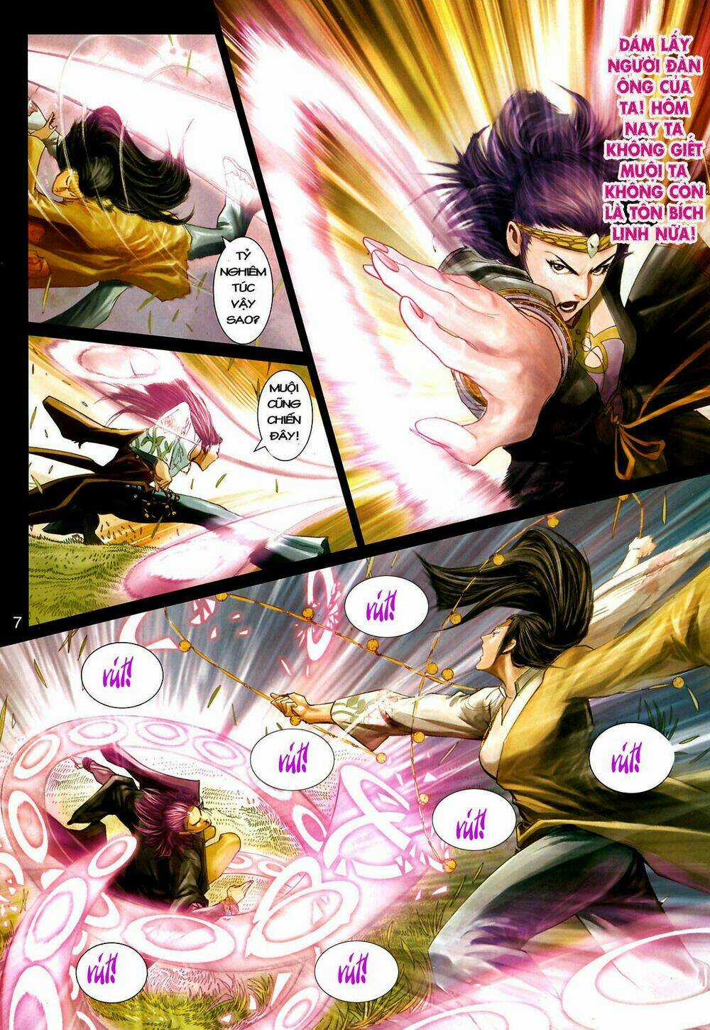 Thần Chưởng Long Kiếm Phi - Chapter 22 - Trang 7