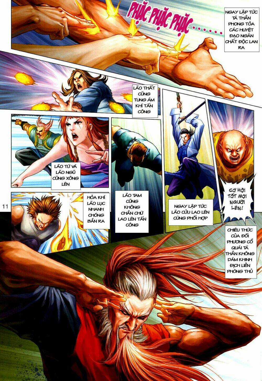 Thần Chưởng Long Kiếm Phi - Chapter 23 - Trang 11