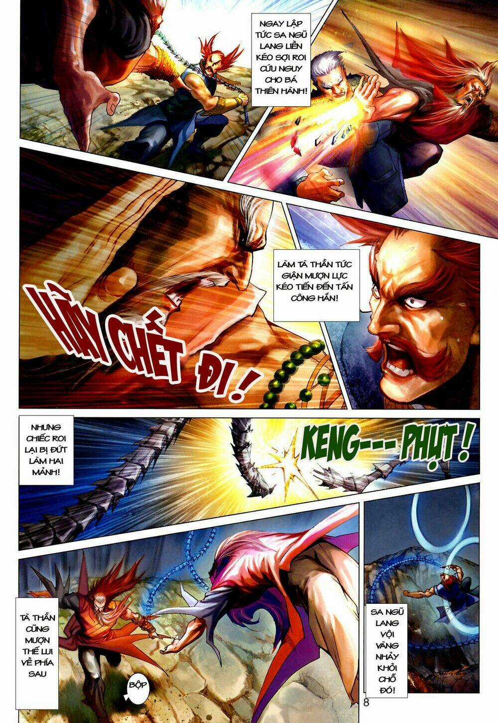 Thần Chưởng Long Kiếm Phi - Chapter 23 - Trang 8