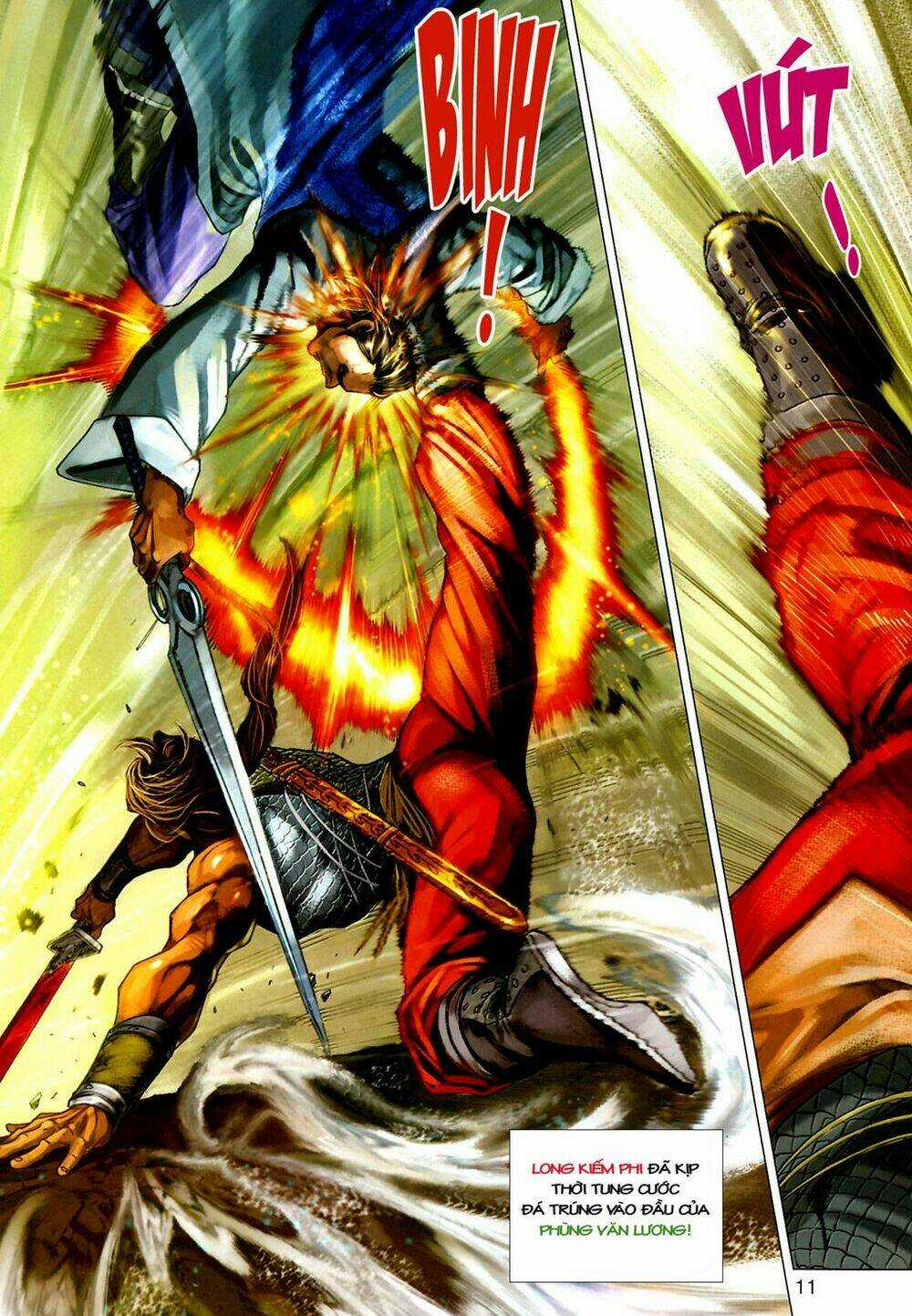 Thần Chưởng Long Kiếm Phi - Chapter 25 - Trang 11