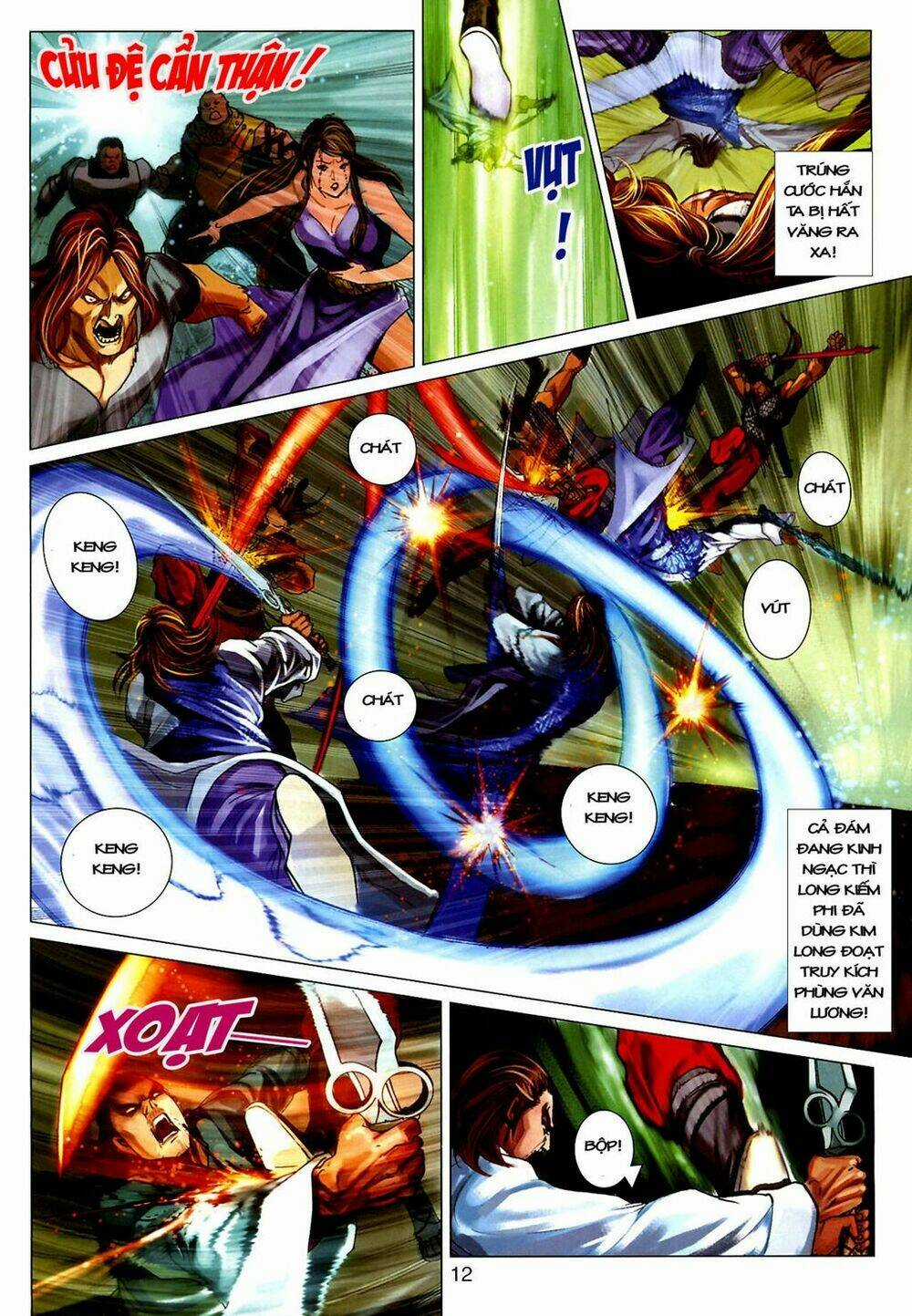 Thần Chưởng Long Kiếm Phi - Chapter 25 - Trang 12