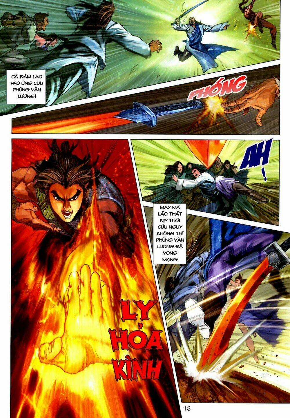 Thần Chưởng Long Kiếm Phi - Chapter 25 - Trang 13