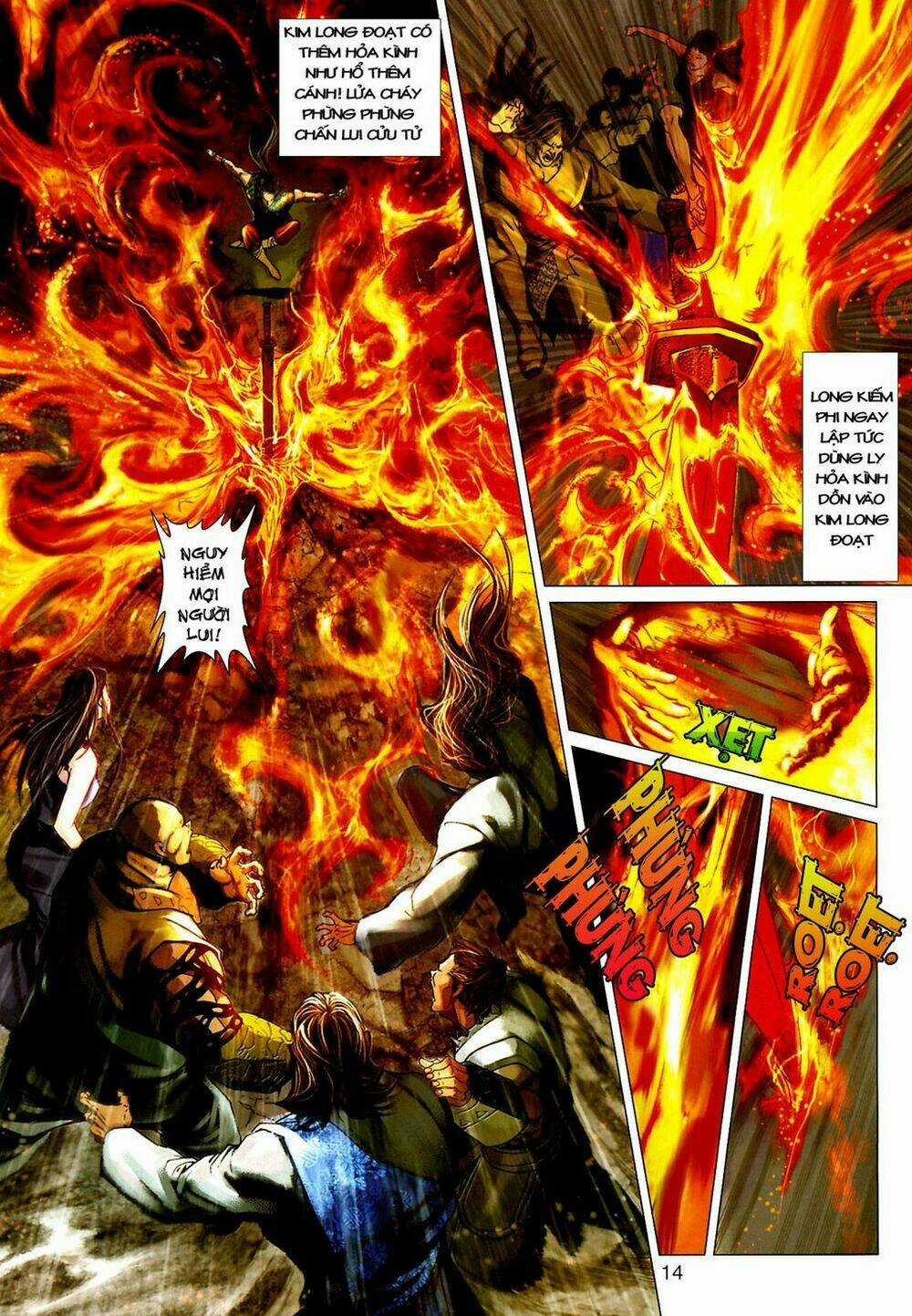 Thần Chưởng Long Kiếm Phi - Chapter 25 - Trang 14