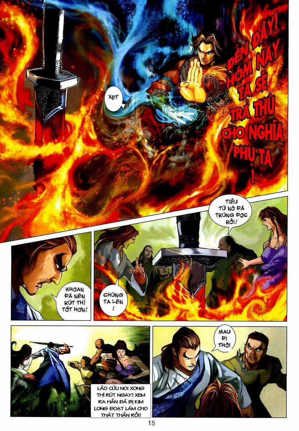 Thần Chưởng Long Kiếm Phi - Chapter 25 - Trang 15