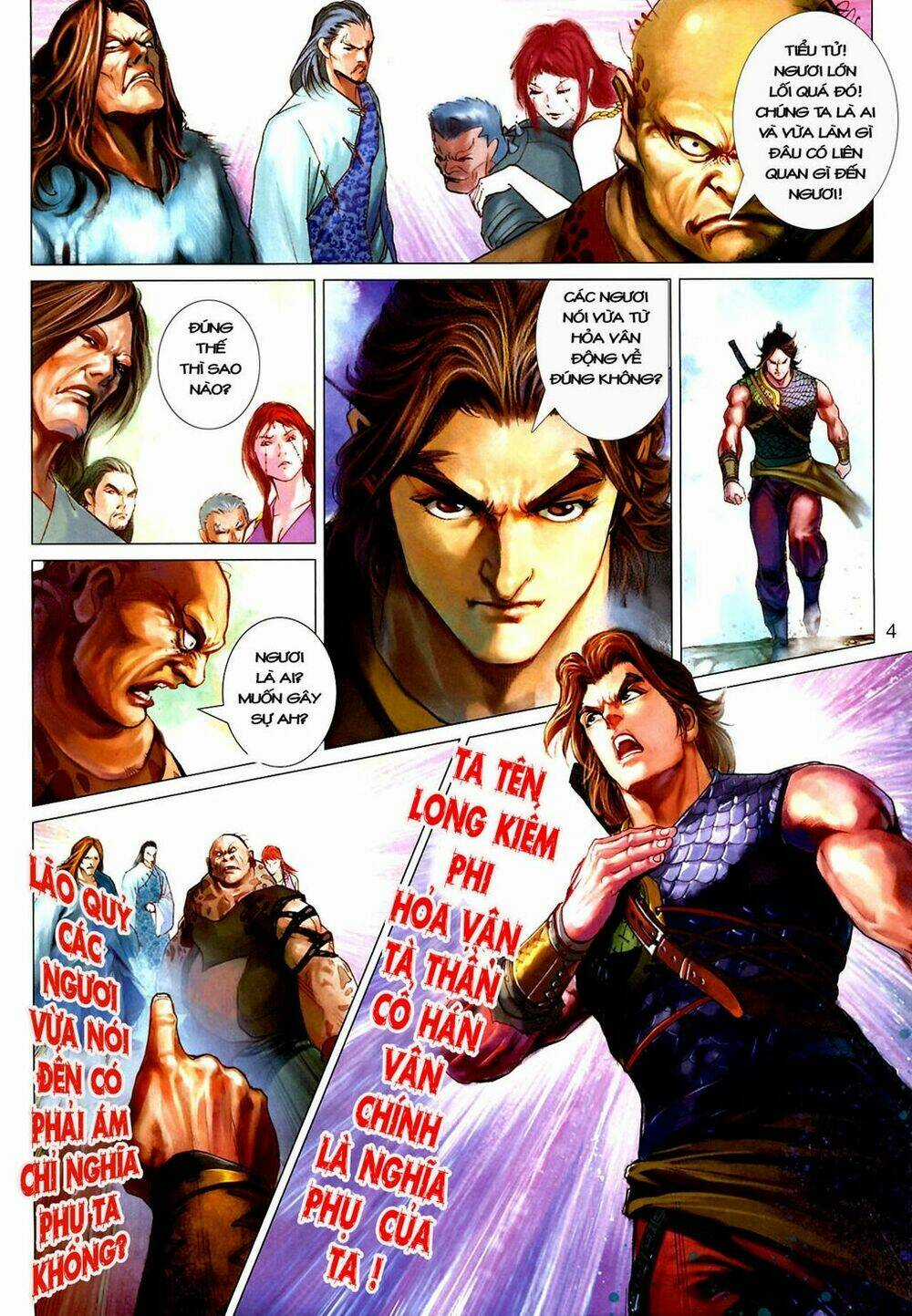 Thần Chưởng Long Kiếm Phi - Chapter 25 - Trang 4