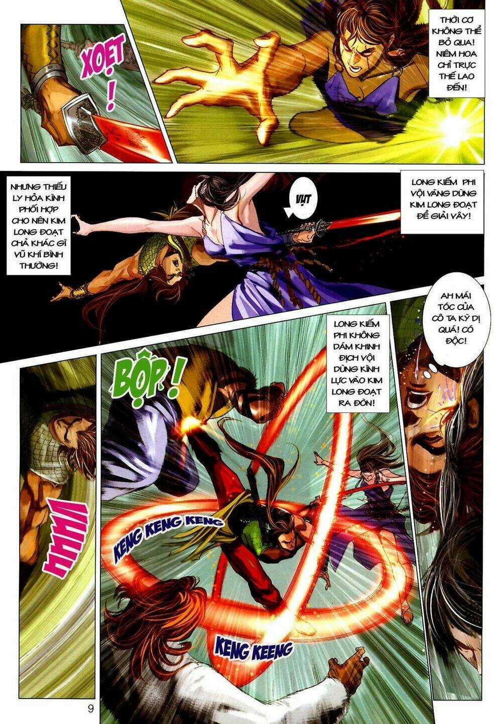 Thần Chưởng Long Kiếm Phi - Chapter 25 - Trang 9