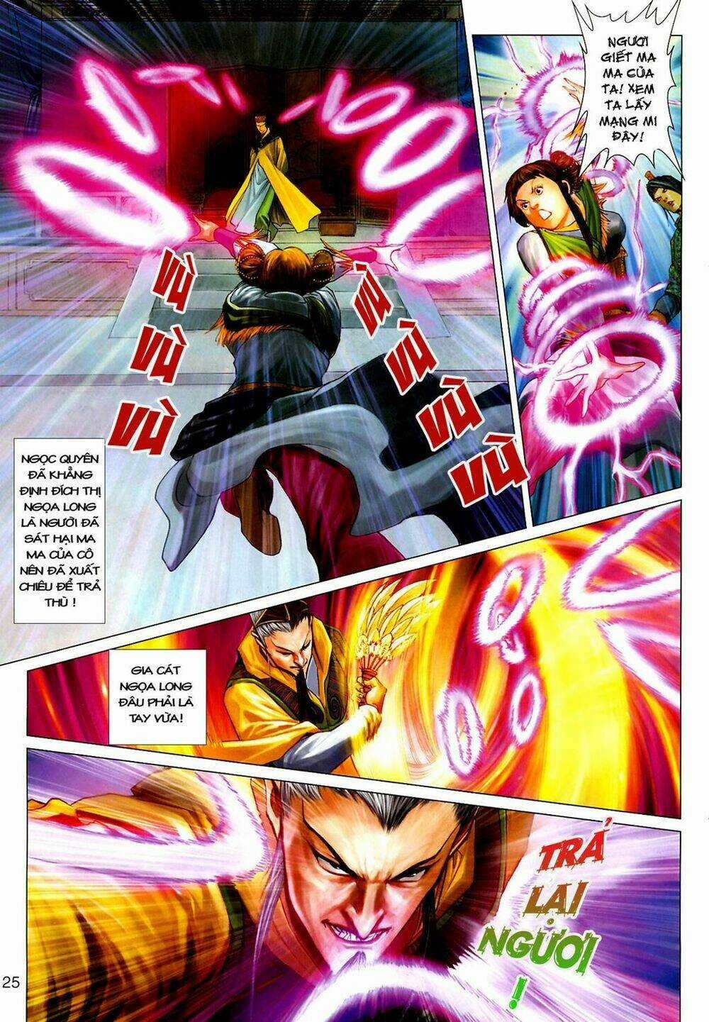 Thần Chưởng Long Kiếm Phi - Chapter 26 - Trang 23