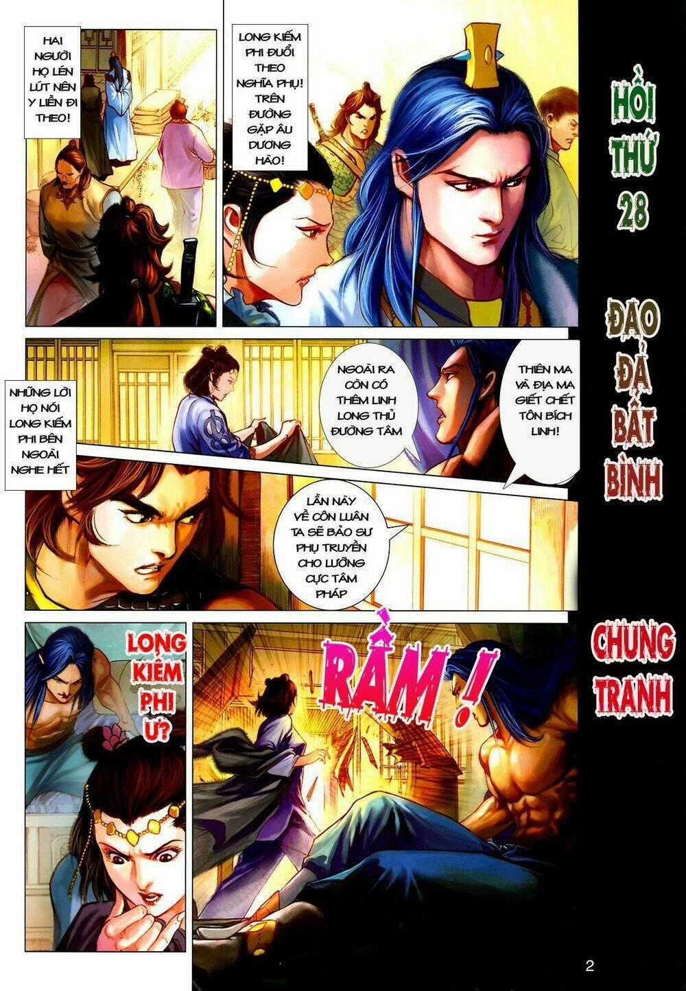 Thần Chưởng Long Kiếm Phi - Chapter 28 - Trang 2