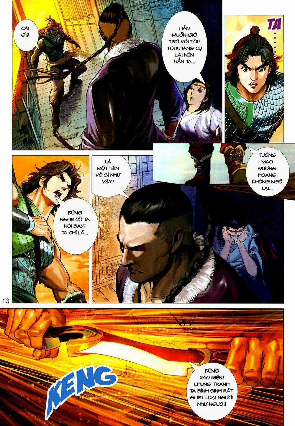 Thần Chưởng Long Kiếm Phi - Chapter 28 - Trang 12