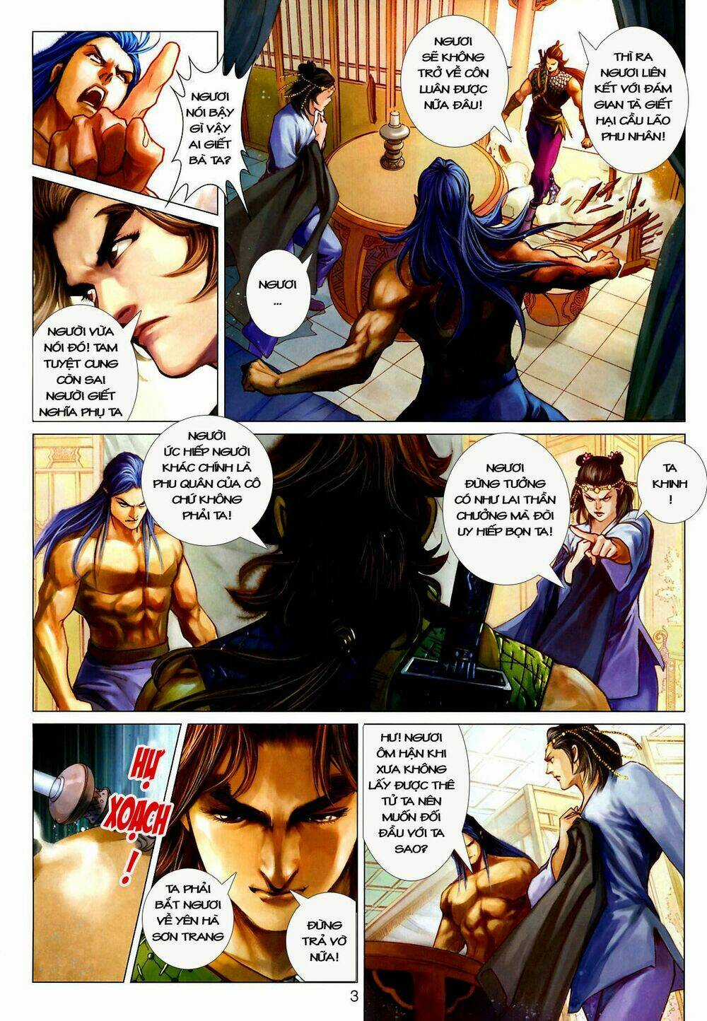 Thần Chưởng Long Kiếm Phi - Chapter 28 - Trang 3