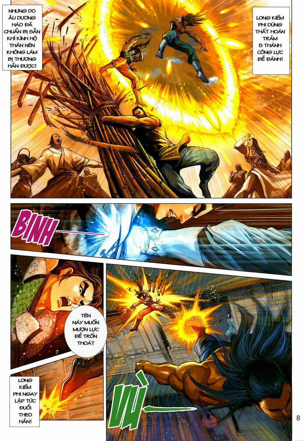 Thần Chưởng Long Kiếm Phi - Chapter 28 - Trang 7