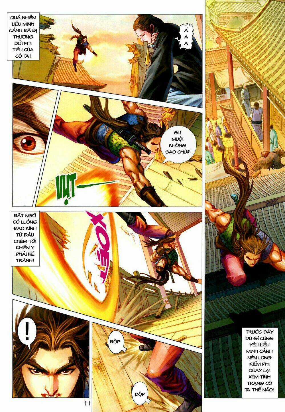 Thần Chưởng Long Kiếm Phi - Chapter 28 - Trang 10