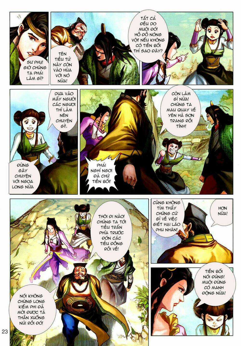 Thần Chưởng Long Kiếm Phi - Chapter 29 - Trang 22