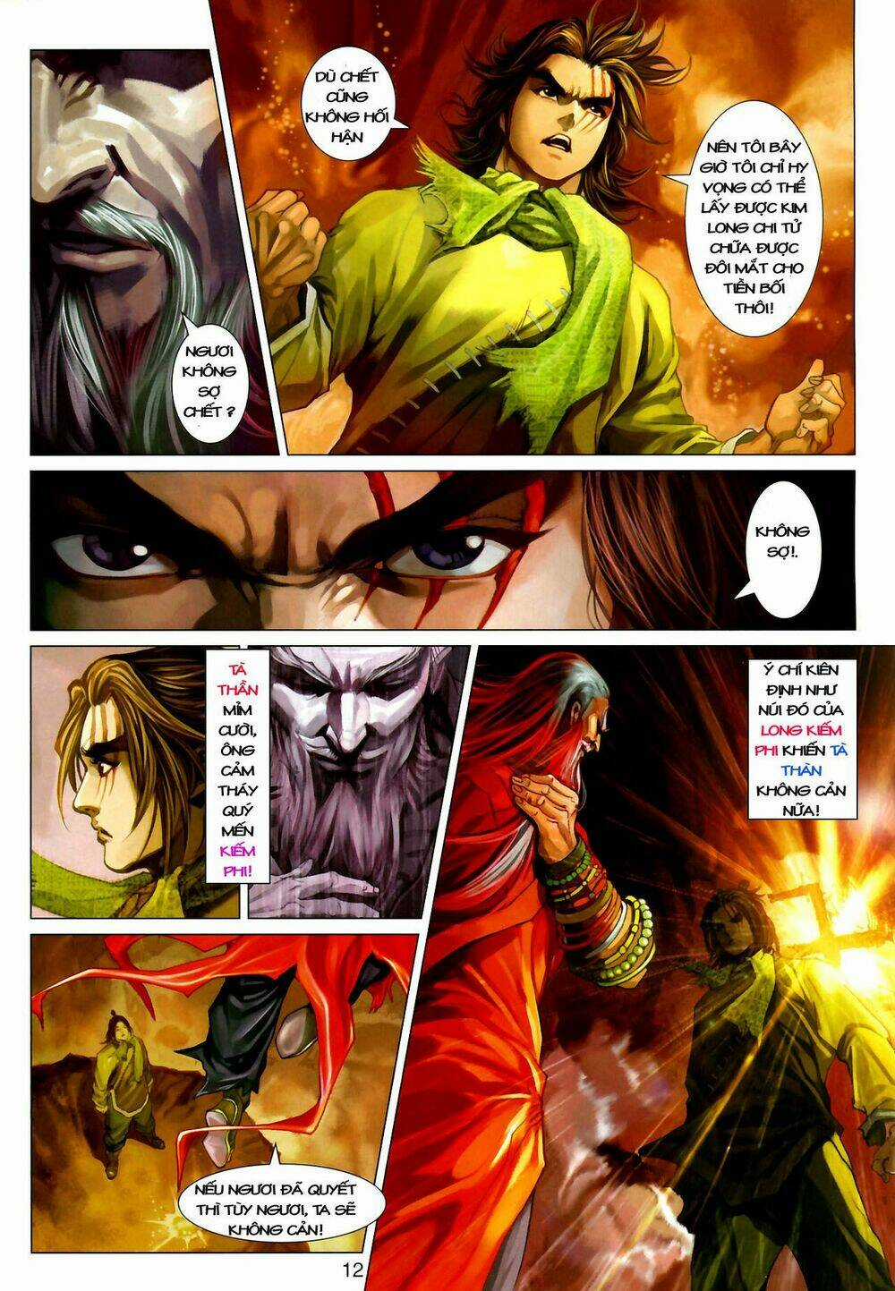 Thần Chưởng Long Kiếm Phi - Chapter 3 - Trang 12