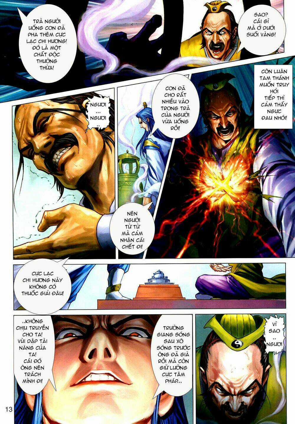 Thần Chưởng Long Kiếm Phi - Chapter 30 - Trang 14