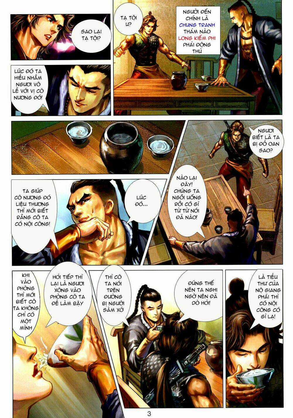 Thần Chưởng Long Kiếm Phi - Chapter 30 - Trang 4