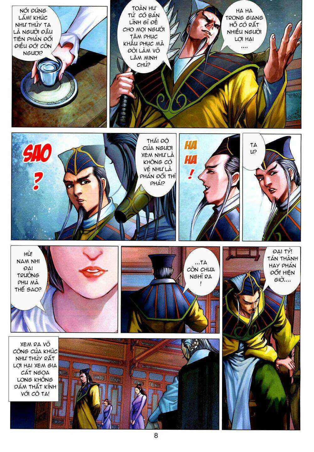 Thần Chưởng Long Kiếm Phi - Chapter 32 - Trang 30