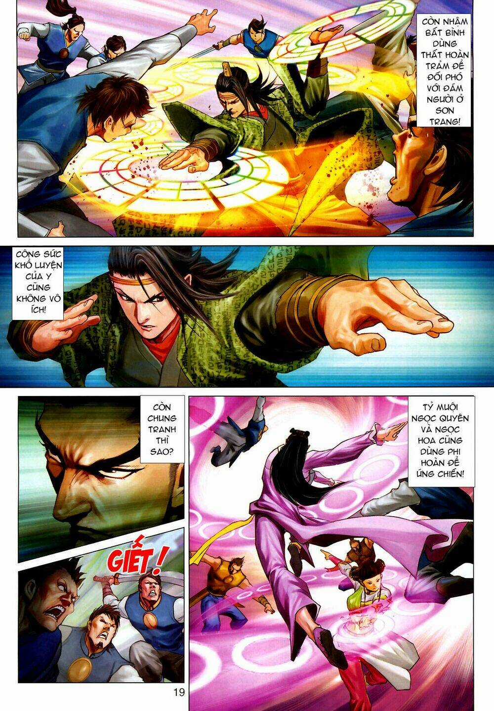 Thần Chưởng Long Kiếm Phi - Chapter 32 - Trang 9