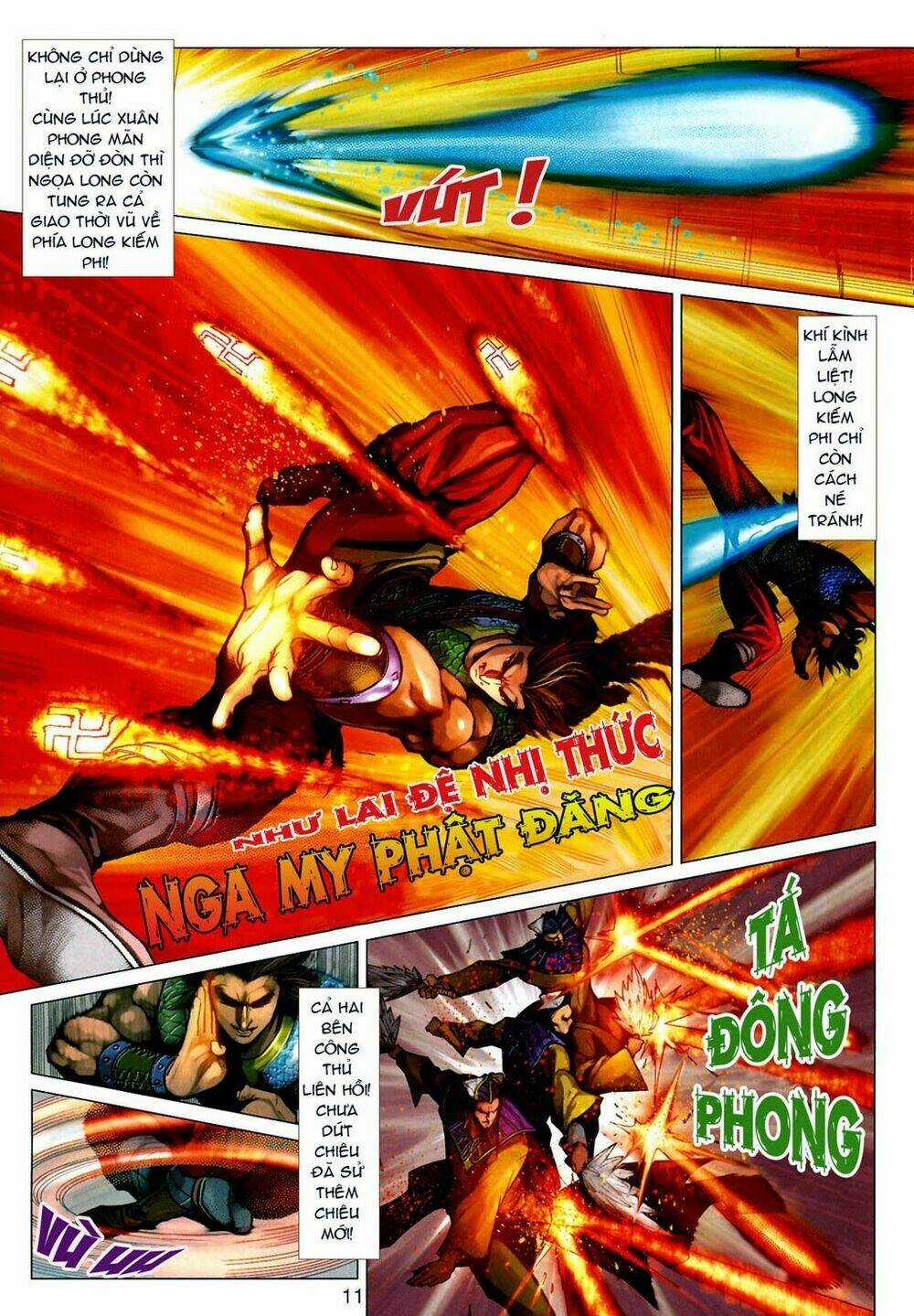Thần Chưởng Long Kiếm Phi - Chapter 33 - Trang 11