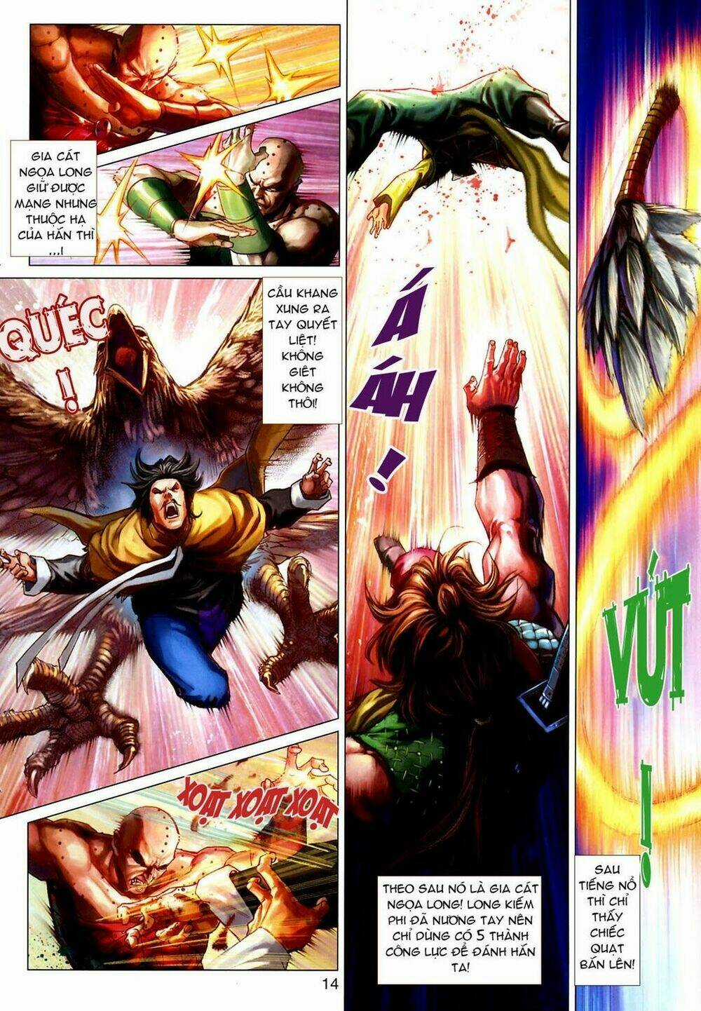 Thần Chưởng Long Kiếm Phi - Chapter 33 - Trang 14
