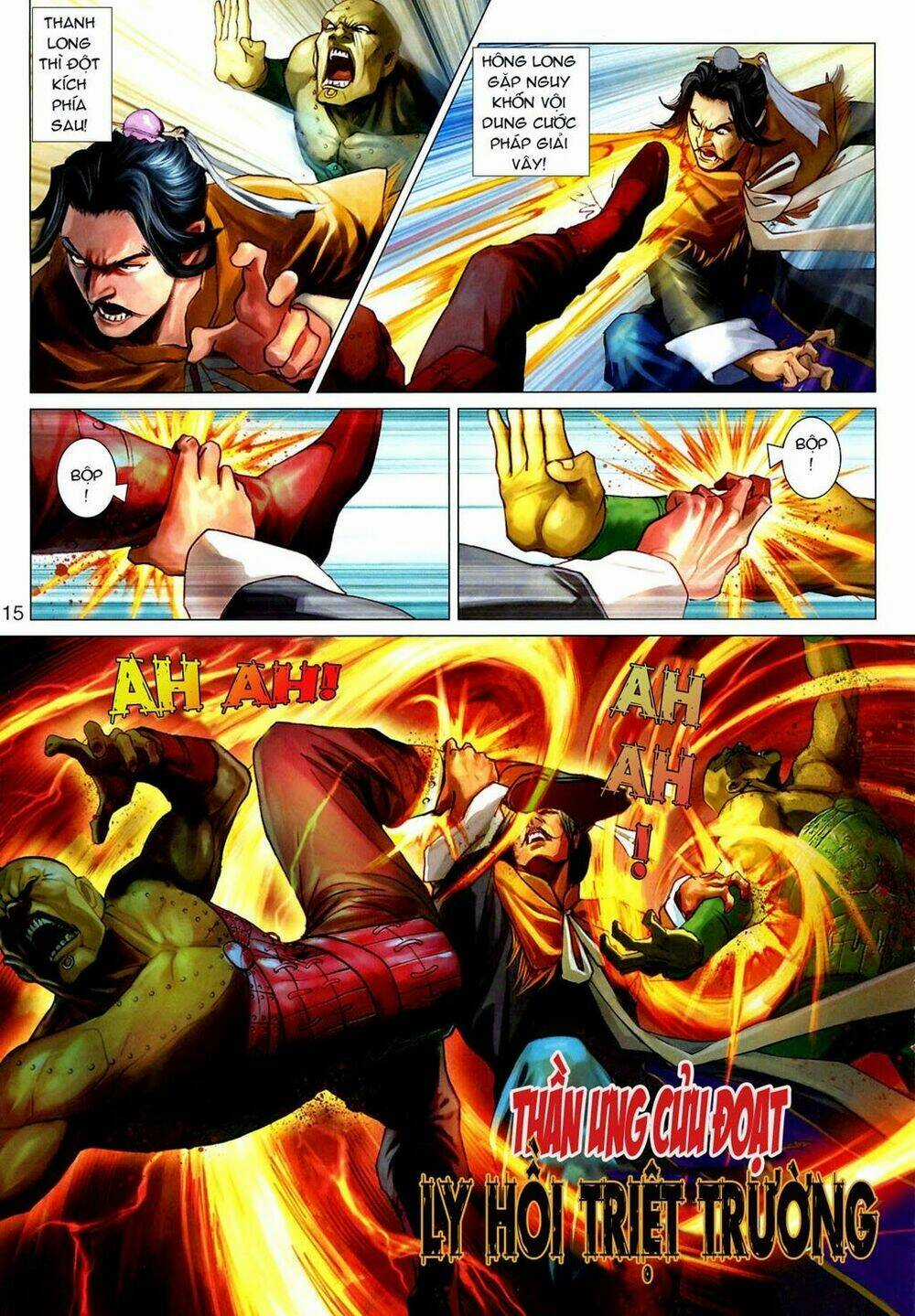 Thần Chưởng Long Kiếm Phi - Chapter 33 - Trang 15