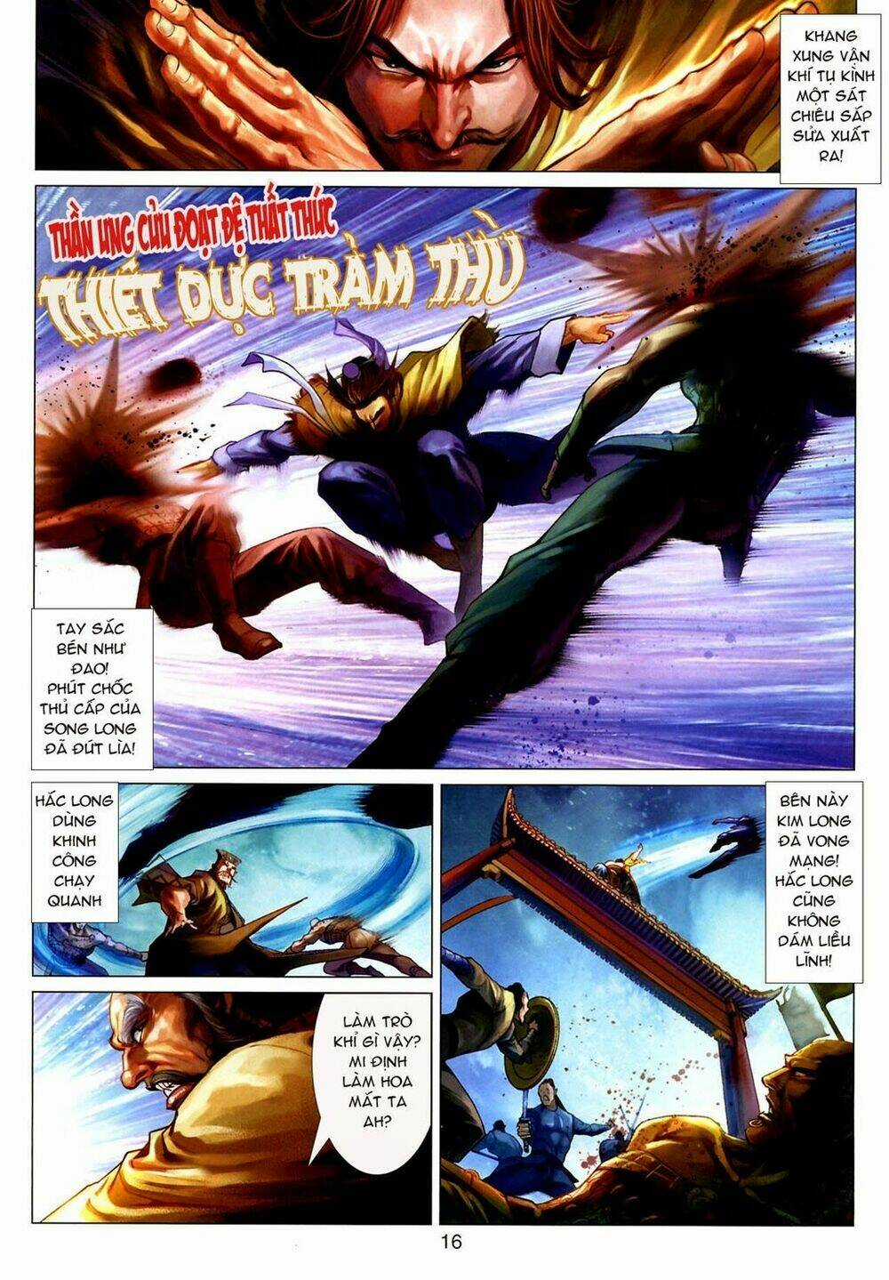 Thần Chưởng Long Kiếm Phi - Chapter 33 - Trang 16