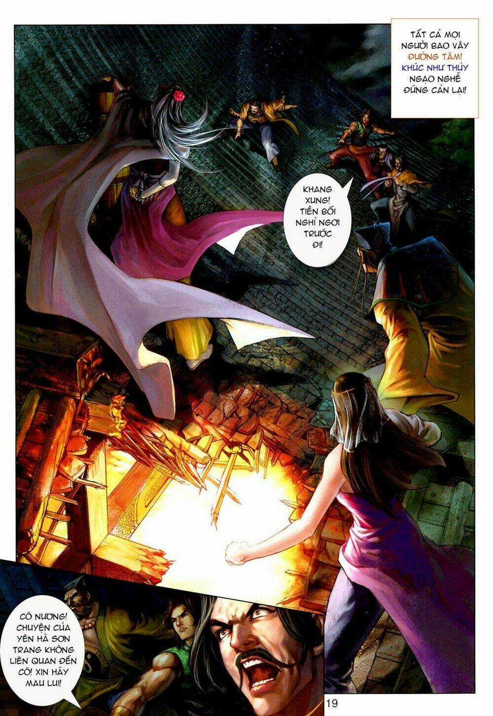 Thần Chưởng Long Kiếm Phi - Chapter 33 - Trang 19