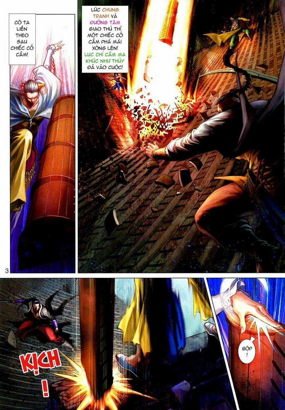 Thần Chưởng Long Kiếm Phi - Chapter 33 - Trang 3