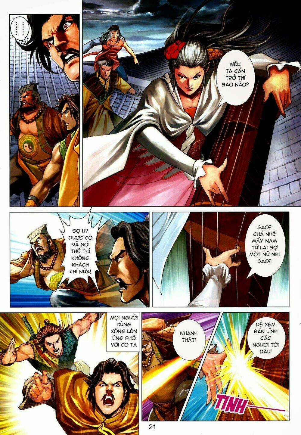 Thần Chưởng Long Kiếm Phi - Chapter 33 - Trang 21