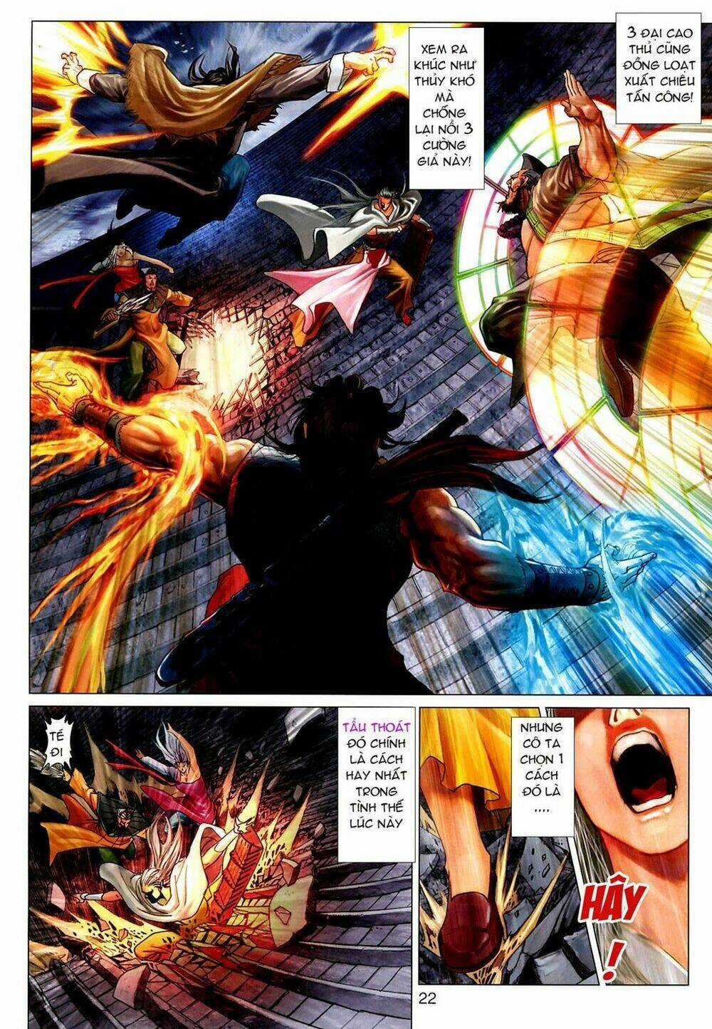 Thần Chưởng Long Kiếm Phi - Chapter 33 - Trang 22