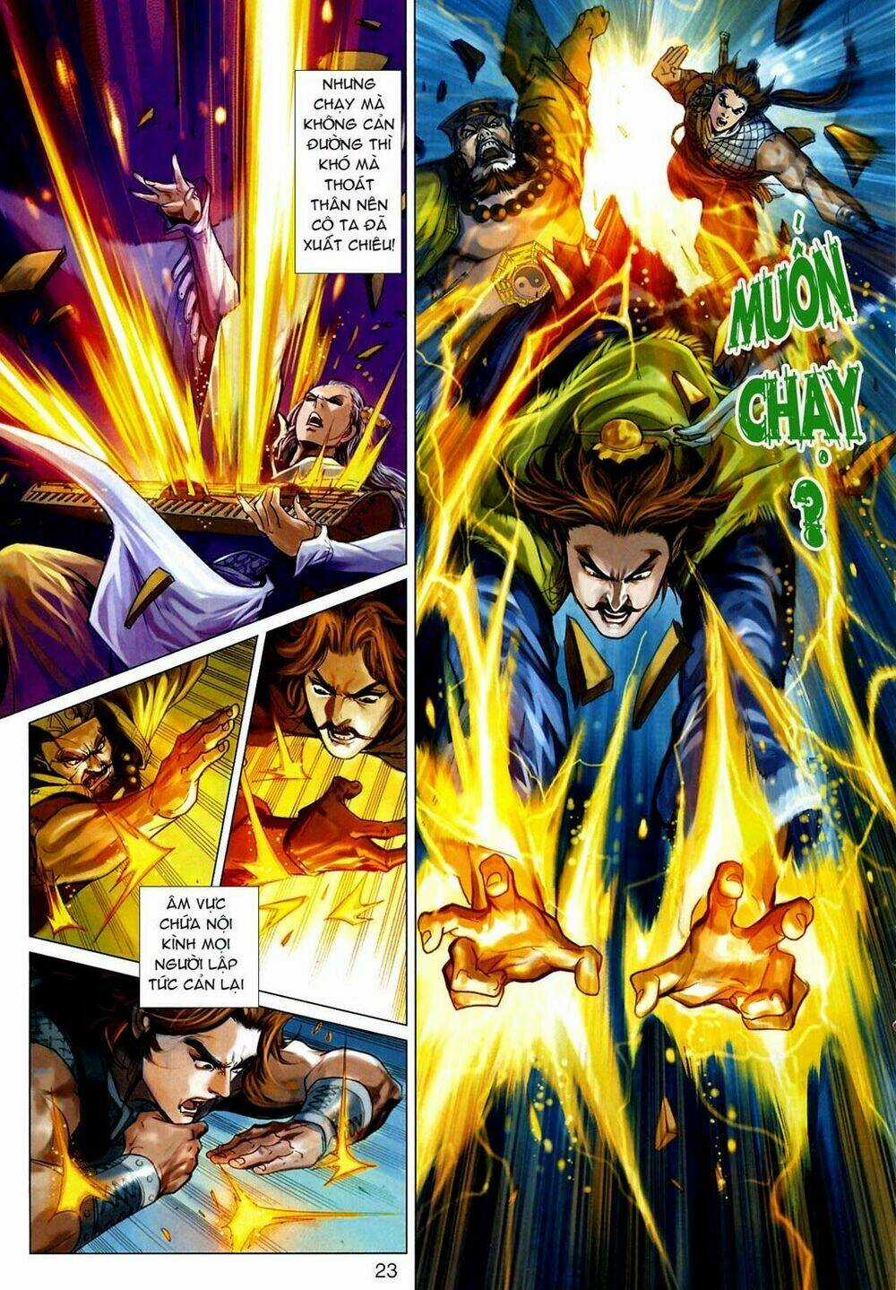 Thần Chưởng Long Kiếm Phi - Chapter 33 - Trang 23