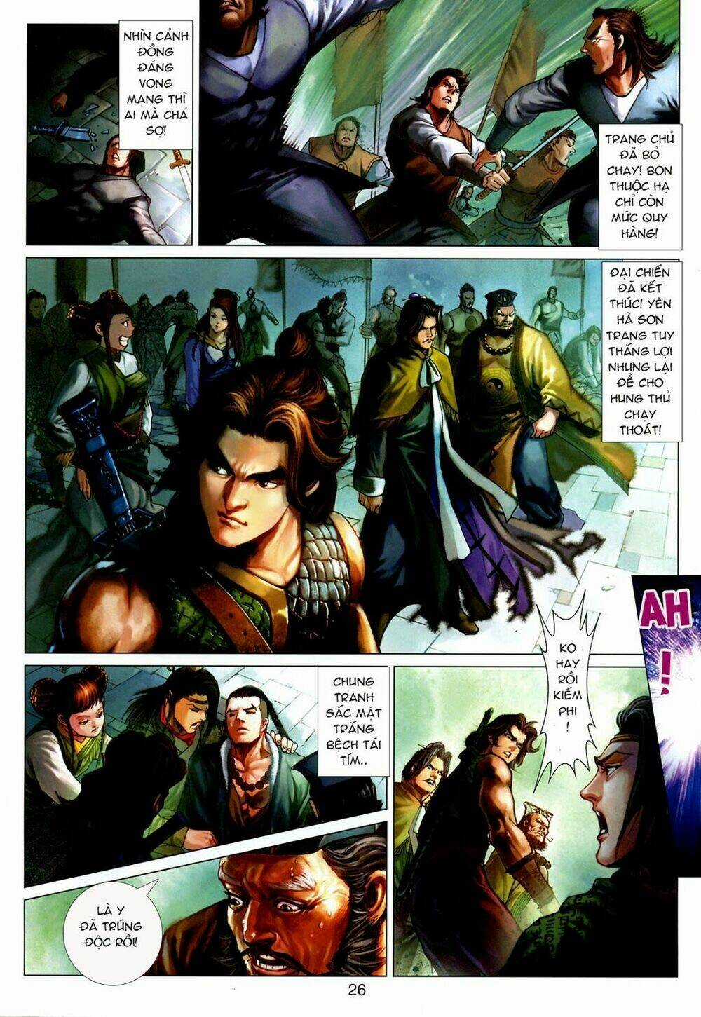 Thần Chưởng Long Kiếm Phi - Chapter 33 - Trang 26