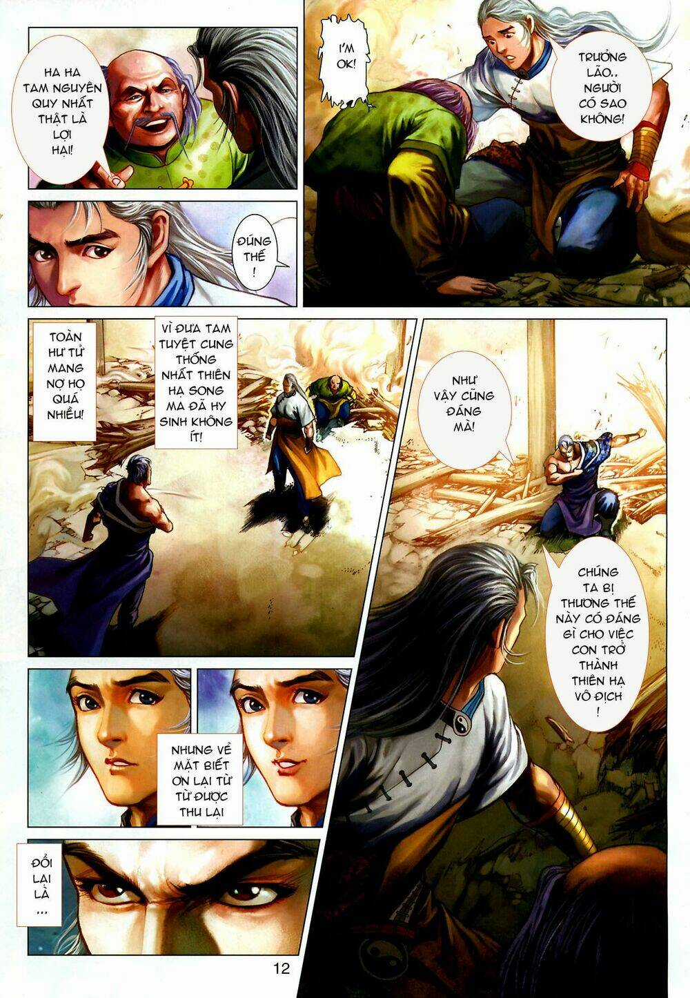 Thần Chưởng Long Kiếm Phi - Chapter 34 - Trang 11