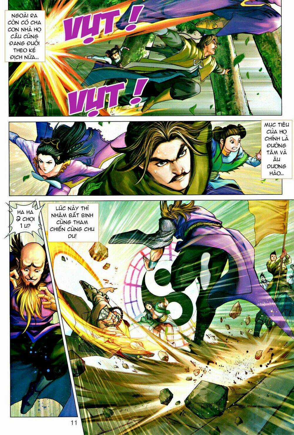 Thần Chưởng Long Kiếm Phi - Chapter 39 - Trang 12