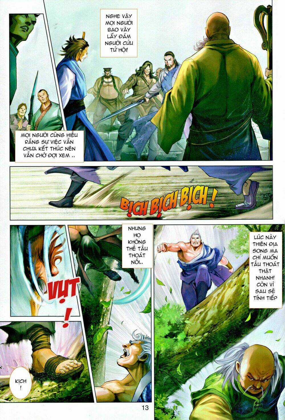 Thần Chưởng Long Kiếm Phi - Chapter 39 - Trang 14