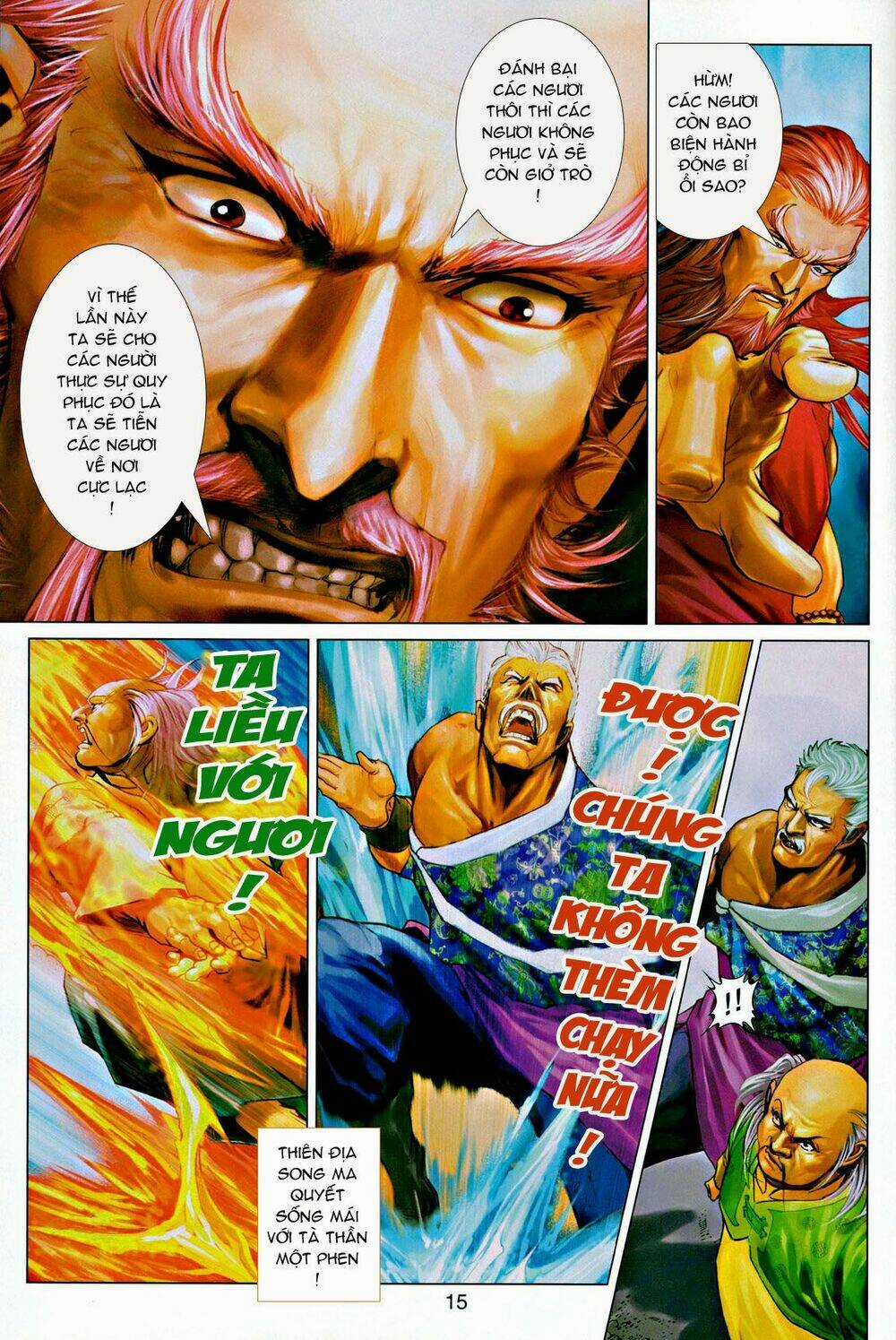 Thần Chưởng Long Kiếm Phi - Chapter 39 - Trang 16