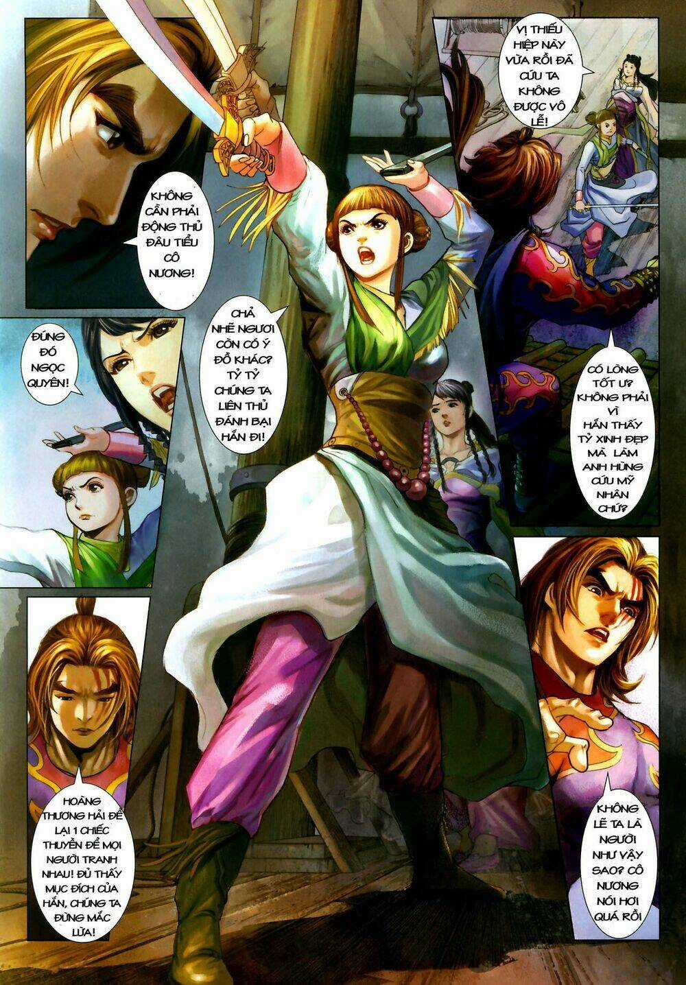 Thần Chưởng Long Kiếm Phi - Chapter 4 - Trang 15