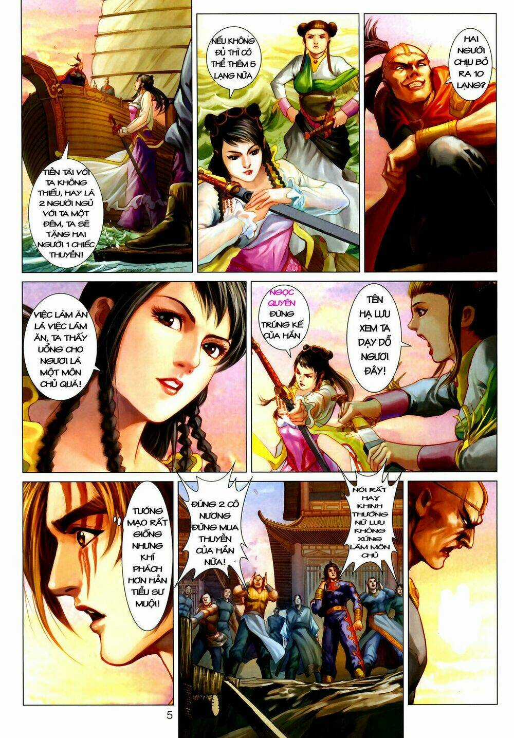 Thần Chưởng Long Kiếm Phi - Chapter 4 - Trang 5