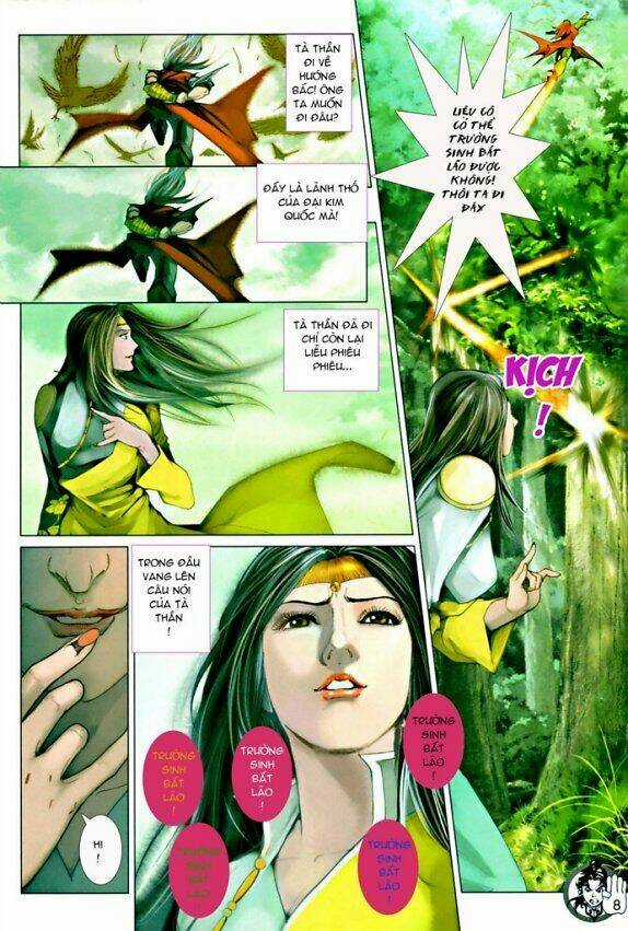 Thần Chưởng Long Kiếm Phi - Chapter 42 - Trang 8