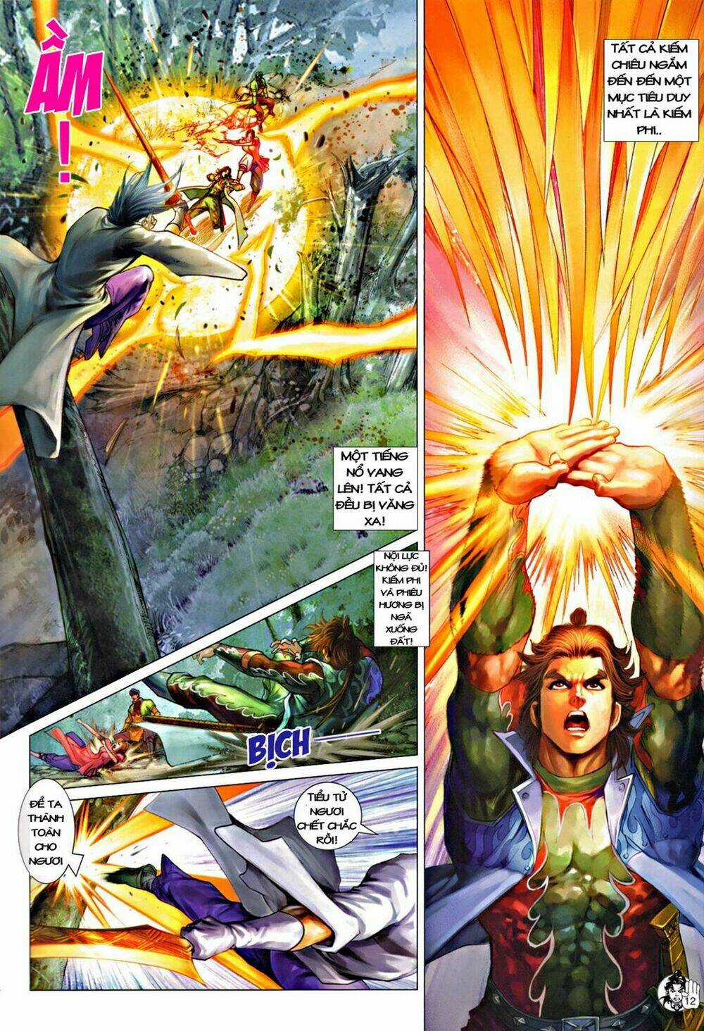 Thần Chưởng Long Kiếm Phi - Chapter 51 - Trang 12