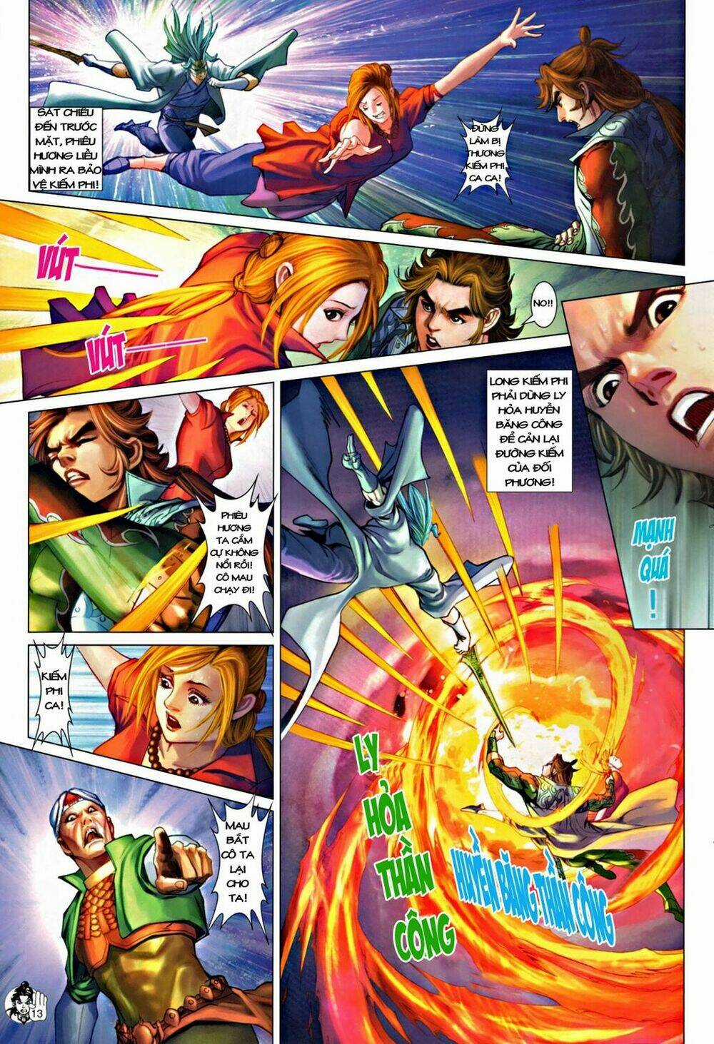 Thần Chưởng Long Kiếm Phi - Chapter 51 - Trang 13