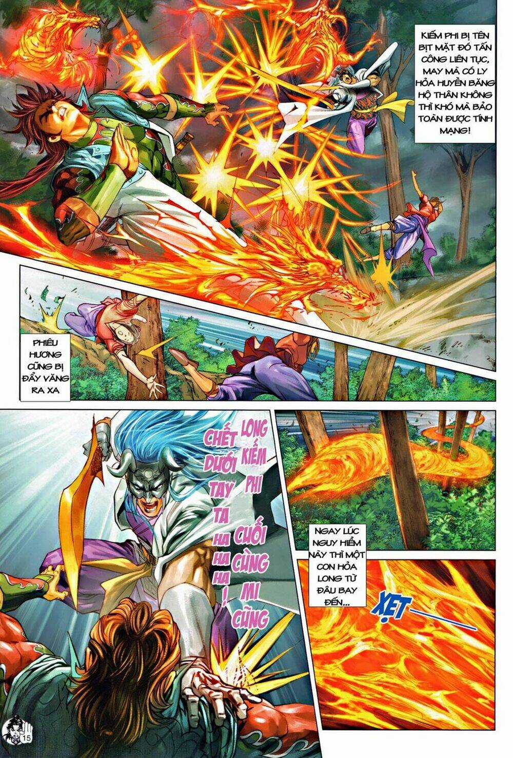 Thần Chưởng Long Kiếm Phi - Chapter 51 - Trang 14