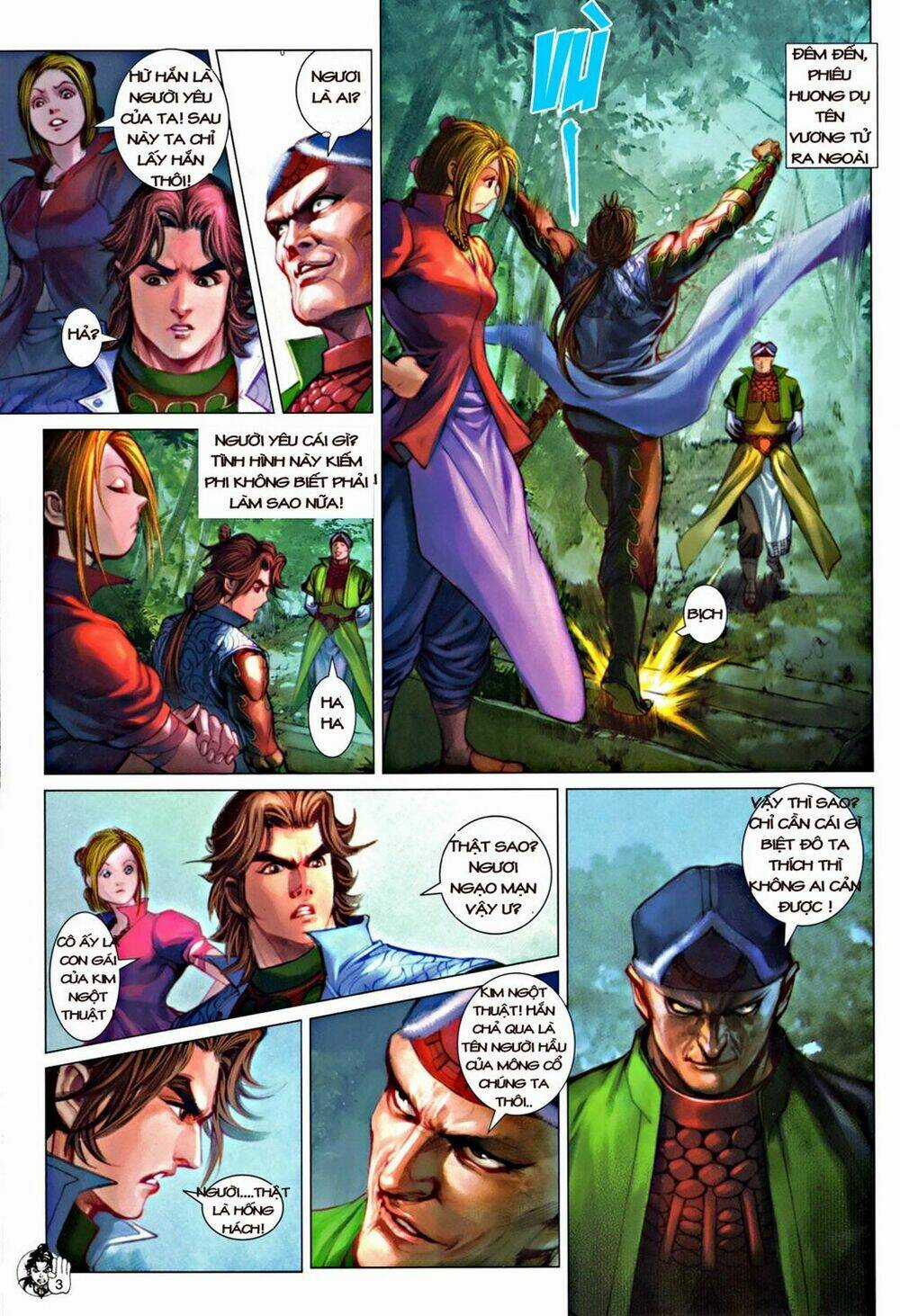 Thần Chưởng Long Kiếm Phi - Chapter 51 - Trang 3