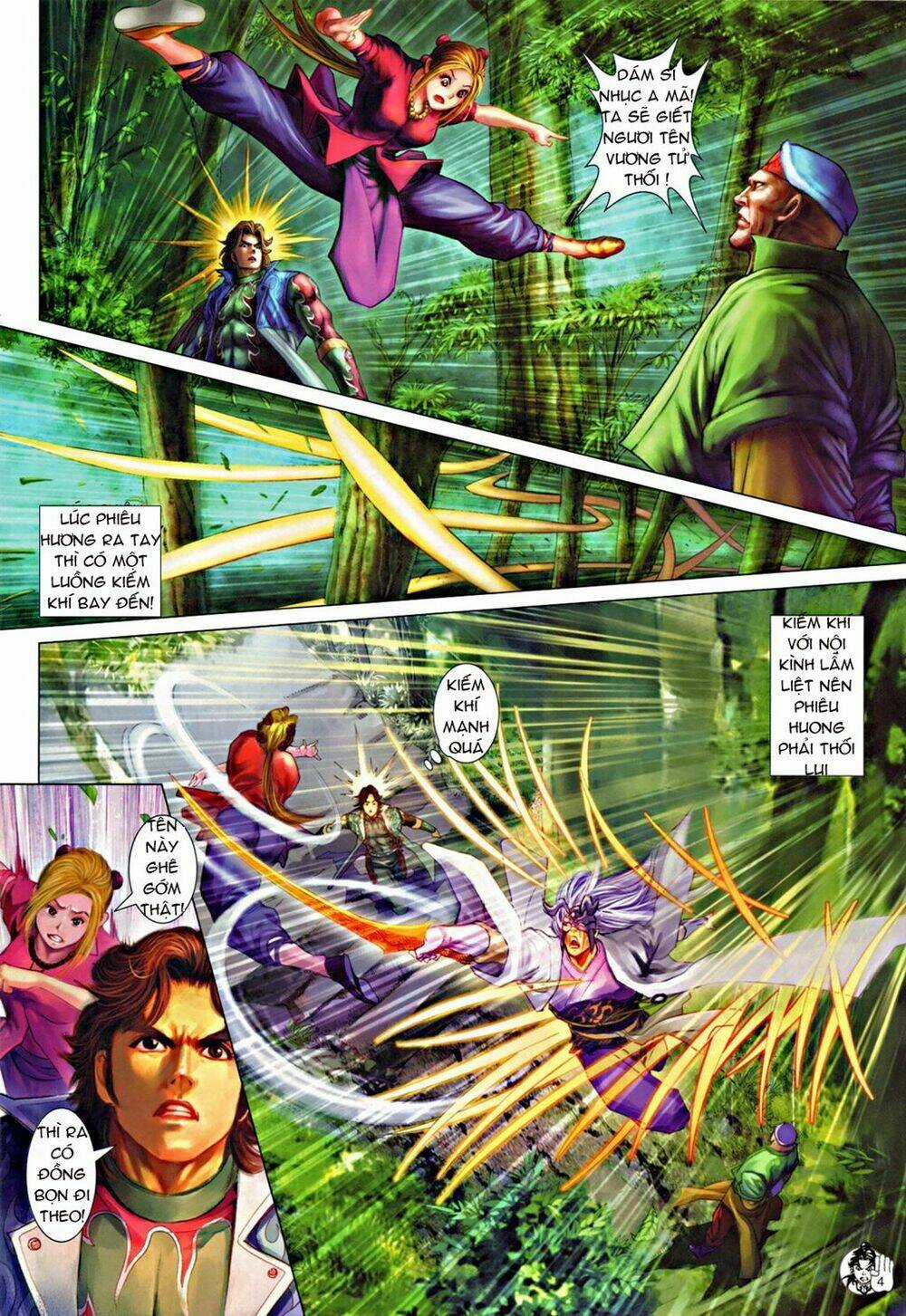 Thần Chưởng Long Kiếm Phi - Chapter 51 - Trang 4